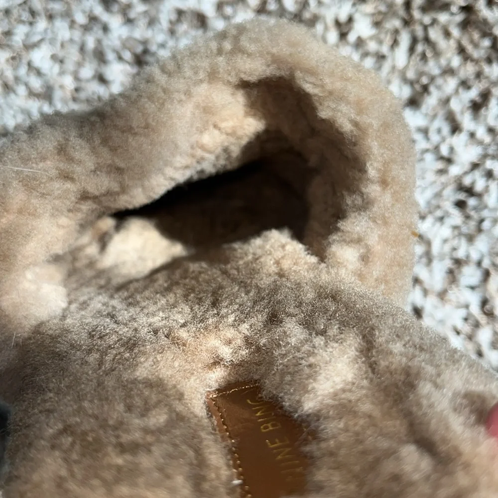 Anine Bing Sherpa mules size 37 - Picture 5 of 10